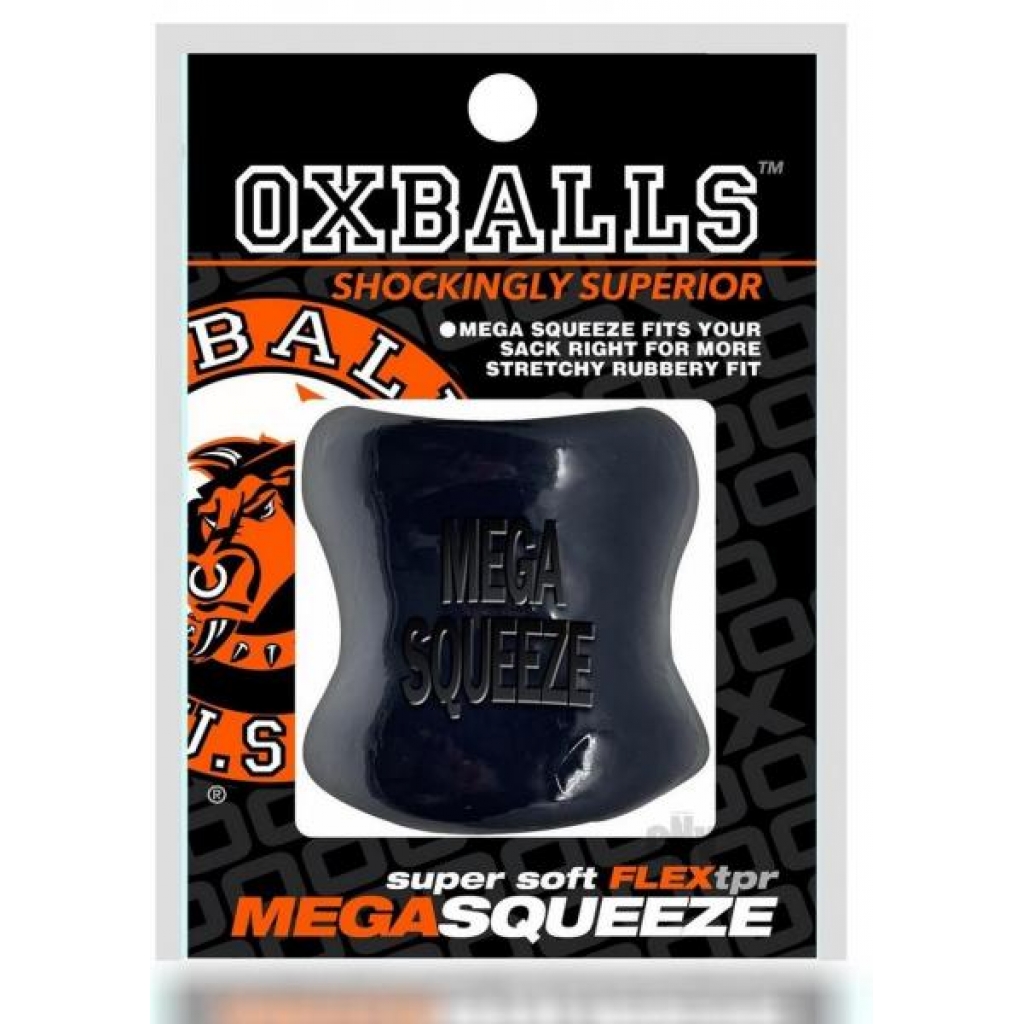 Mega Squeeze Ballstretcher Black - Mens Cock & Ball Gear