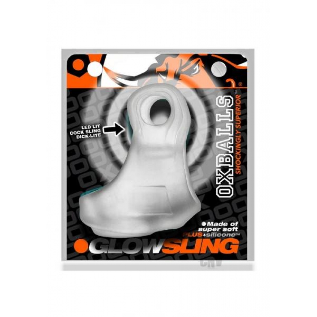 Glowsling Led Clear Ice - Mens Cock & Ball Gear