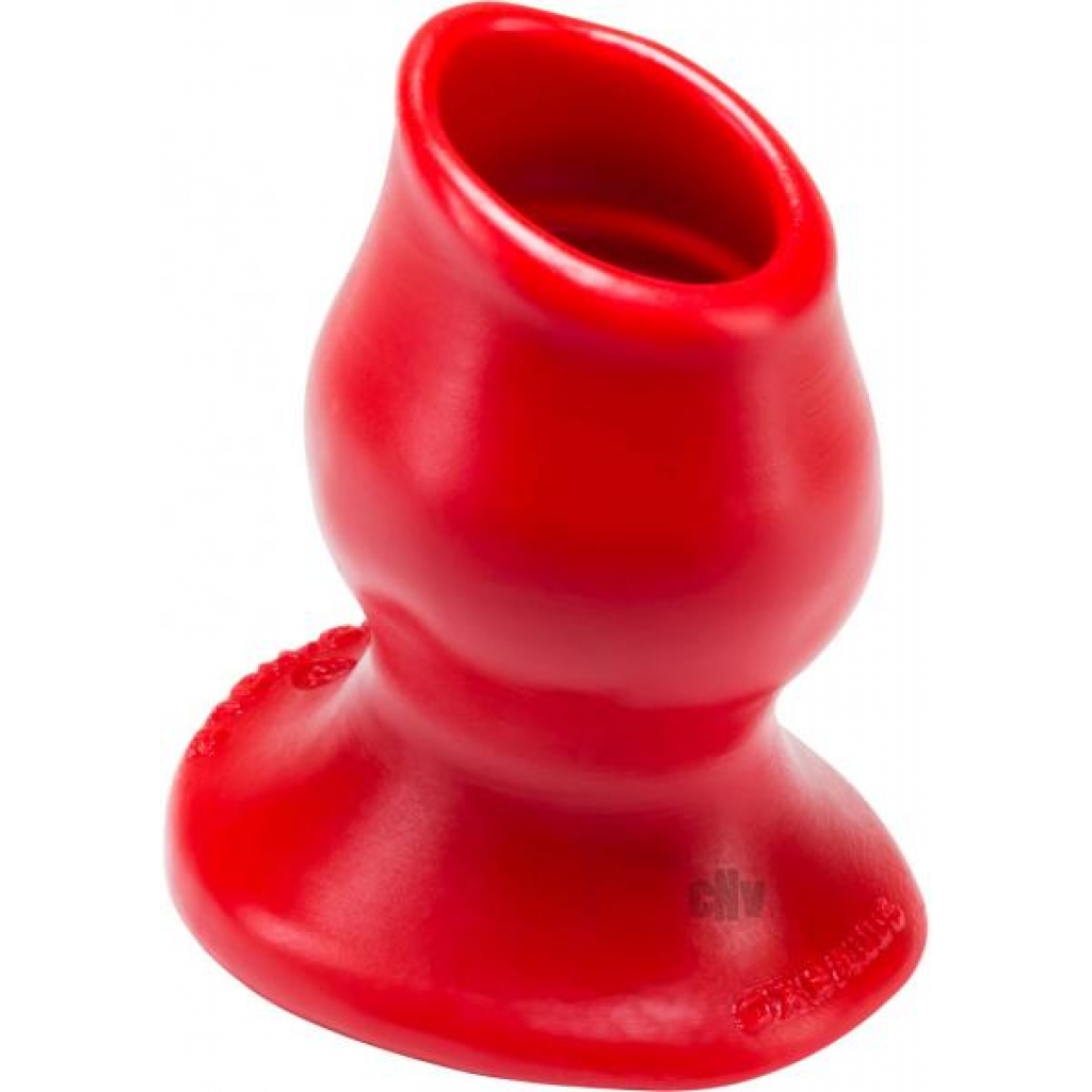 Pig Hole 3 Large Red Butt Plug - Anal Plugs