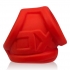 Oxsling Cocksling Silicone TPR Blend Red Ice - Mens Cock & Ball Gear