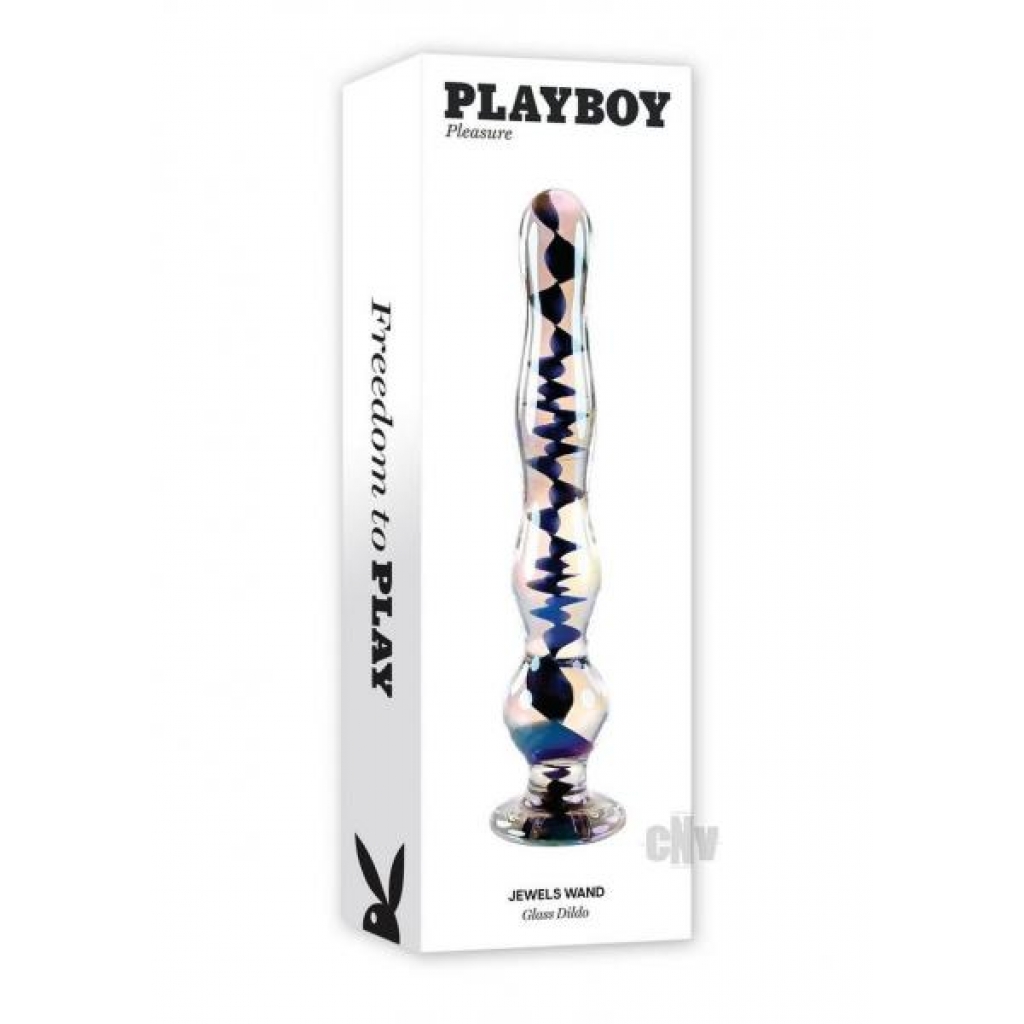 Pb Jewels Wand Clear/black - Anal Beads