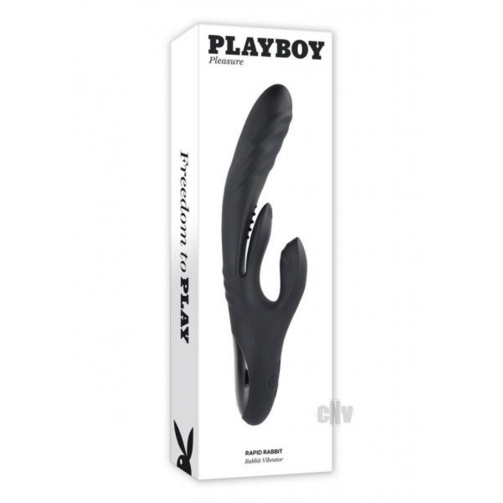 Pb Rapid Rabbit Black - Rabbit Vibrators