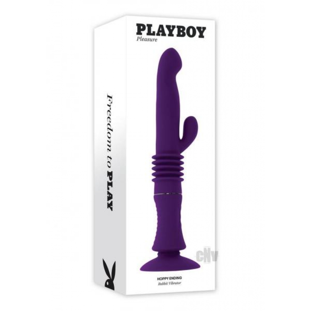 Pb Happy Ending Purple - Rabbit Vibrators