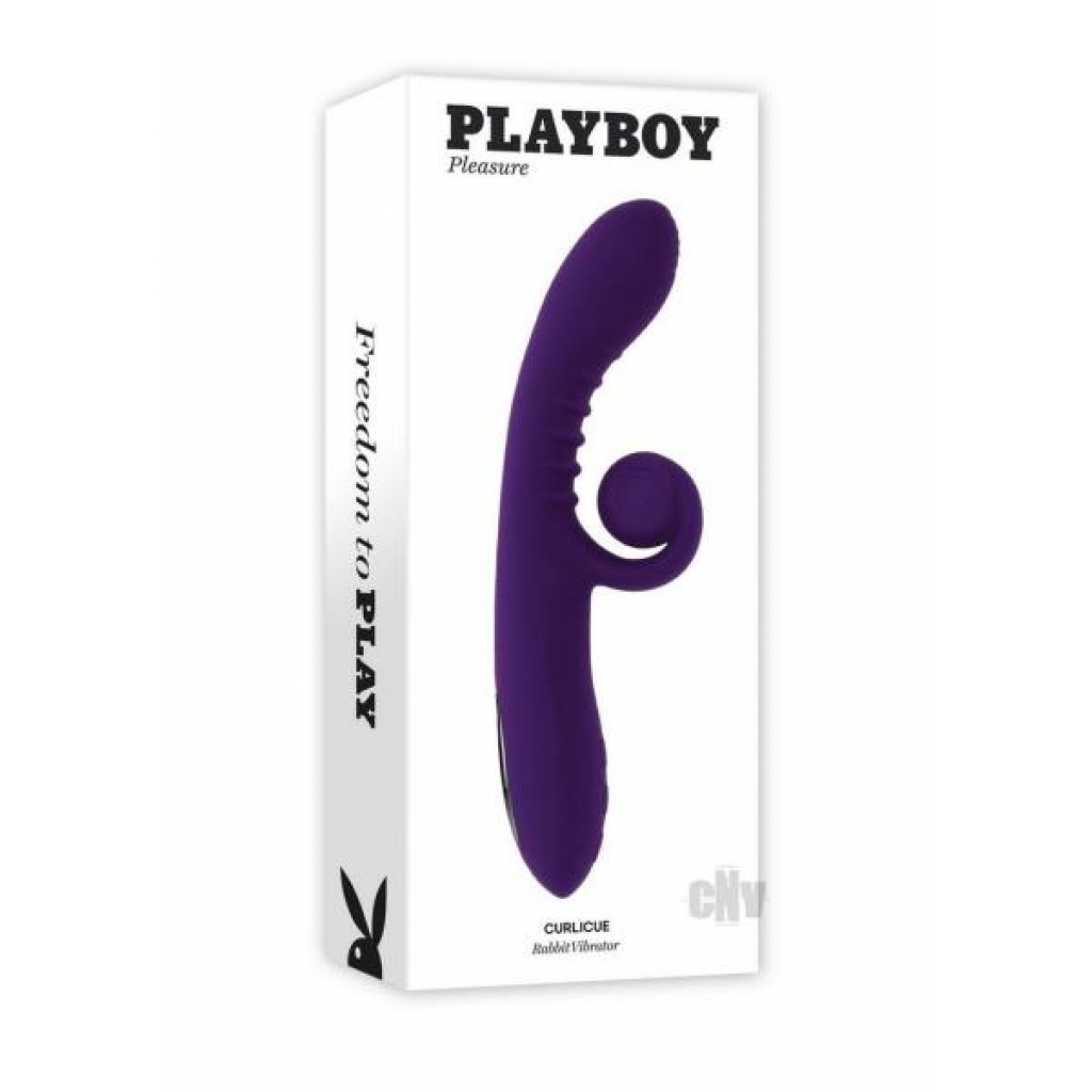 Pb Curlicue Purple - Rabbit Vibrators