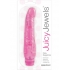 Juicy Jewels Pink Sapphire Vibrator Waterproof Pink - Realistic