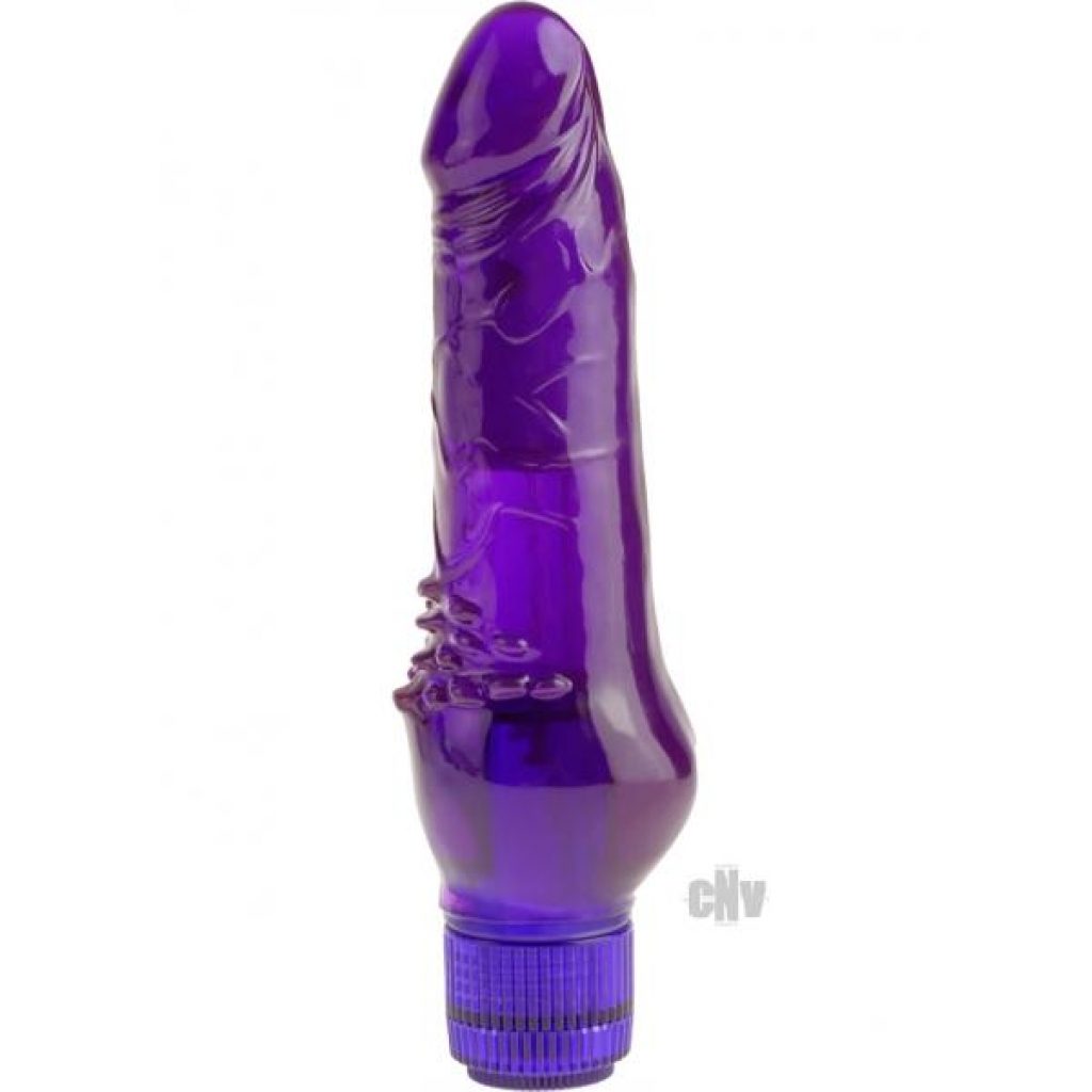 Orchid Ecstasy Purple Vibrator - Realistic