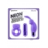 Neon Vibrating Couples Kit Purple - Kits & Sleeves