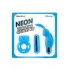 Neon Vibrating Couples Kit Blue - Kits & Sleeves