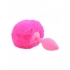 Neon Bunny Tail Plug Pink - Anal Plugs