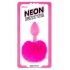 Neon Bunny Tail Plug Pink - Anal Plugs