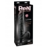 Real Feel Deluxe No.12 Black Dildo - Realistic