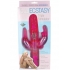 Total Ecstasy Triple Stimulator Pink Vibrator - Rabbit Vibrators