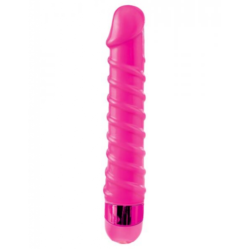 Classix Candy Twirl Massager - Pink Vibrator