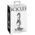 Icicles No 72 Clear Glass Massager - Anal Plugs