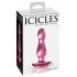 Icicles No 73 Pink Glass Massager - Anal Plugs