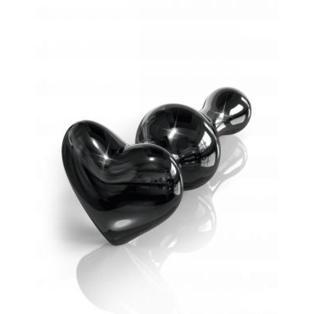 Icicles No 74 Black Glass Massager - Anal Probes