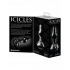 Icicles No 77 Black Rose Glass Massager - Anal Plugs