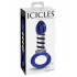 Icicles No 81 Blue Glass Massager with Ring End - Anal Plugs