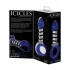 Icicles No 81 Blue Glass Massager with Ring End - Anal Plugs