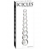 Icicles No 2 Glass Anal Beads Clear - Anal Beads