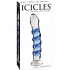 Icicles No 5 Glass Dong 7 Inches Clear - G-Spot Dildos