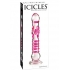 Icicles No 6 Glass Dong 8.5 Inches Clear - G-Spot Dildos