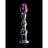 Icicles No 12 Glass Dong 7.25 Inches Clear - G-Spot Dildos