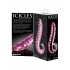 Icicles No 24 Glass Dong 6 Inches - Pink - G-Spot Dildos