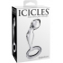 Icicles No 46 Glass Butt Plug Clear - Anal Plugs