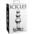 Icicles No 47 Beaded Glass Anal Plug Clear - Anal Plugs