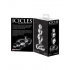 Icicles No 47 Beaded Glass Anal Plug Clear - Anal Plugs