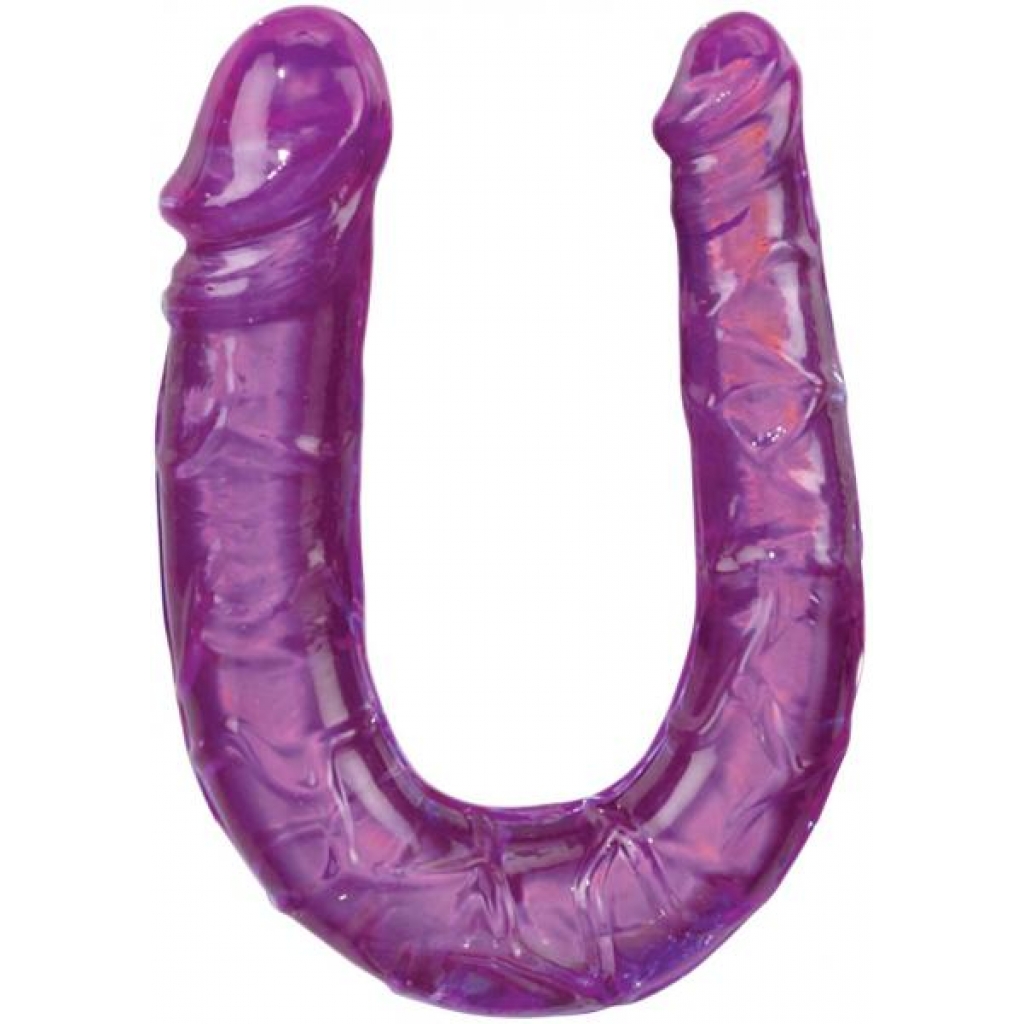 Lucky Lady Dual Stimulator 12 Inches Purple - Double Dildos