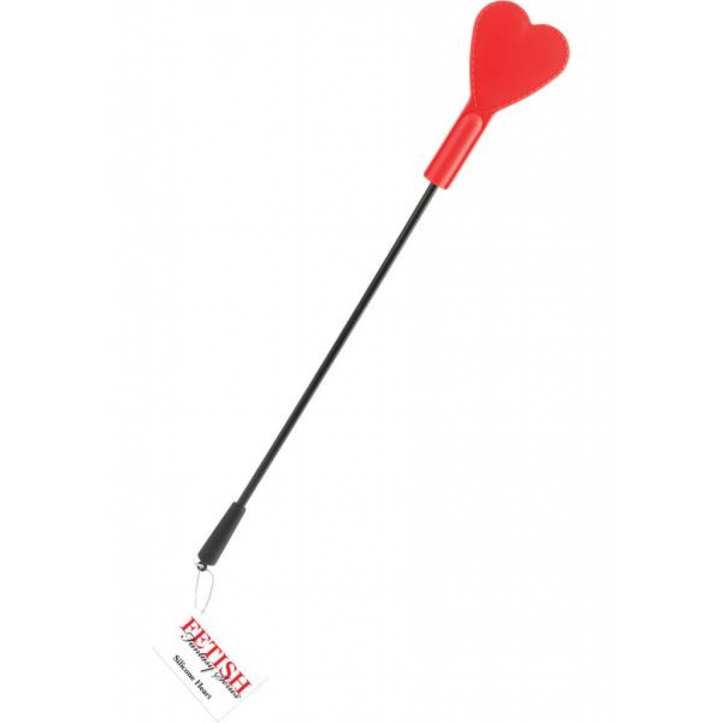 Fetish Fantasy Silicone Heart Red - Crops