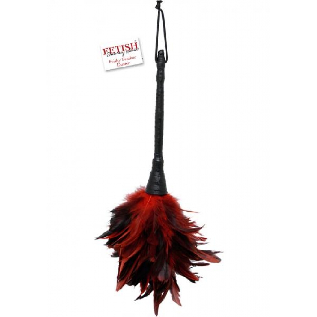 Fetish Fantasy Frisky Feather Duster Red - Feathers & Ticklers