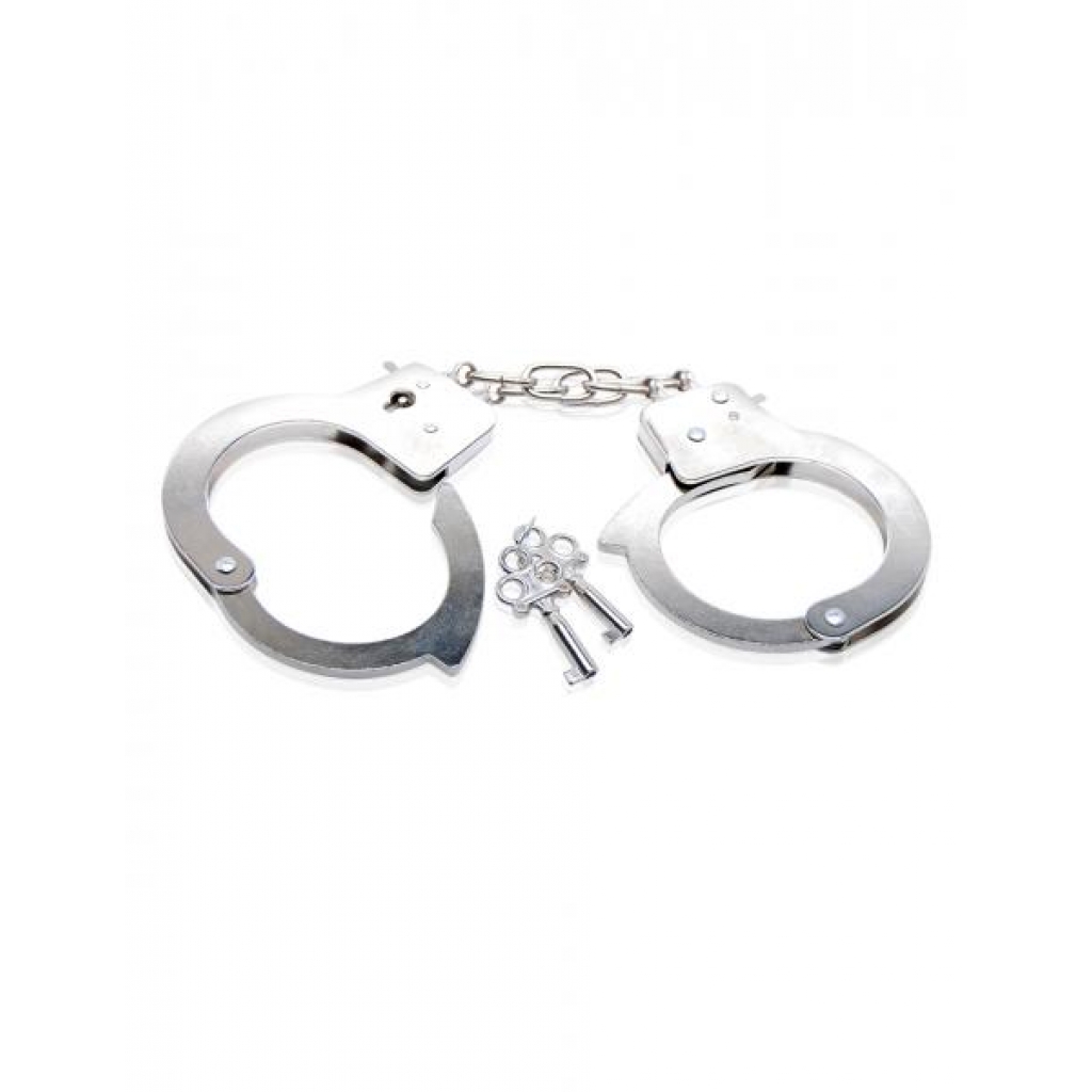 Fetish Fantasy Beginners Metal Cuffs - Handcuffs