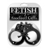 Fetish Fantasy Anodized Cuffs Black - Handcuffs