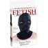 Black Zipper Face Hood - Hoods & Goggles