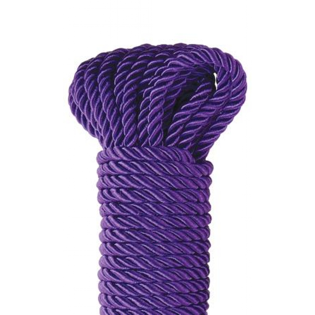 Fetish Fantasy Series Deluxe Silky Rope Purple 32ft - Rope, Tape & Ties