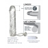 Vibrating Super Sleeve Clear - Penis Sleeves & Enhancers