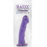 Basix Rubber Works 6.5 inches Purple Dong Suction Cup - Realistic Dildos & Dongs