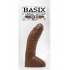 Basix Rubber Works Fat Boy Dong 10 Inch Brown - Realistic Dildos & Dongs