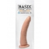 Basix Dong Slim 7 With Suction Cup 7 Inch - Realistic Dildos & Dongs