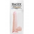 Basix Rubber Works 7.5 Inch Dong With Suction Cup Flesh - Realistic Dildos & Dongs