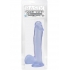 Basix Rubber Works 12 inches Suction Cup Dong Clear - Realistic Dildos & Dongs