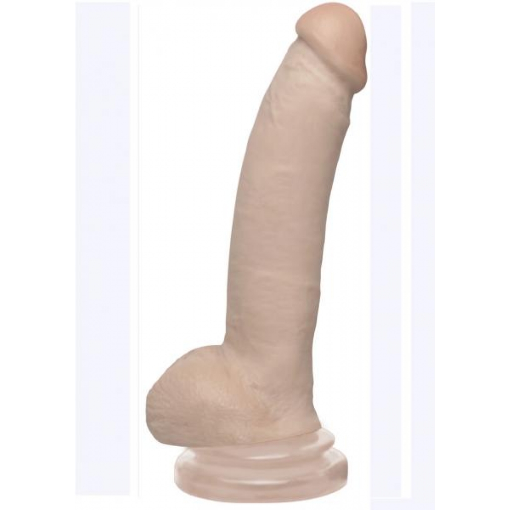 Basix Rubber Works 9 Inch Suction Cup Dong Beige - Realistic Dildos & Dongs