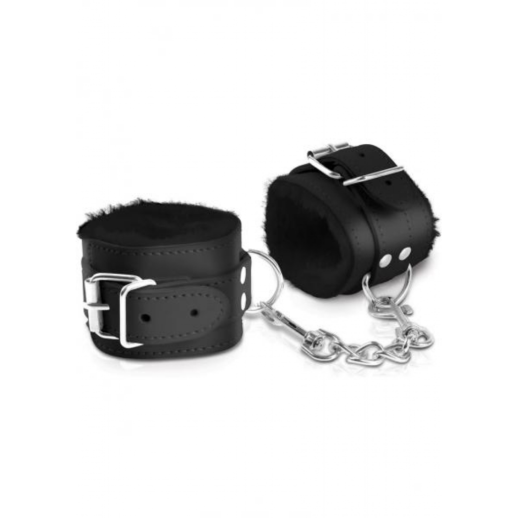 Fetish Fantasy Limited Edition Cumfy Cuffs Black - Handcuffs