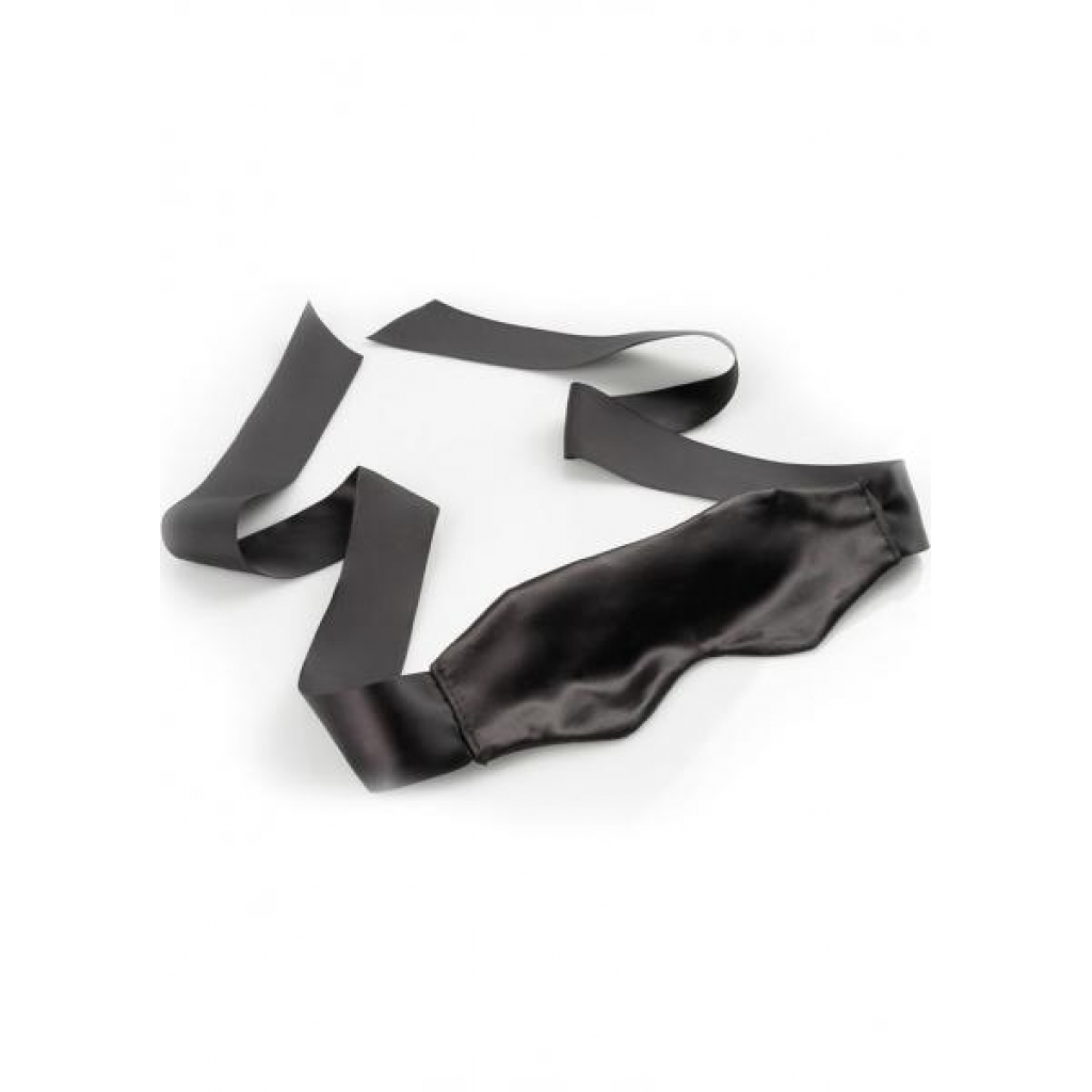 Fetish Fantasy Black Satin Blindfold OS - Blindfolds