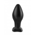 Anal Fantasy Large Silicone Plug Black - Anal Plugs