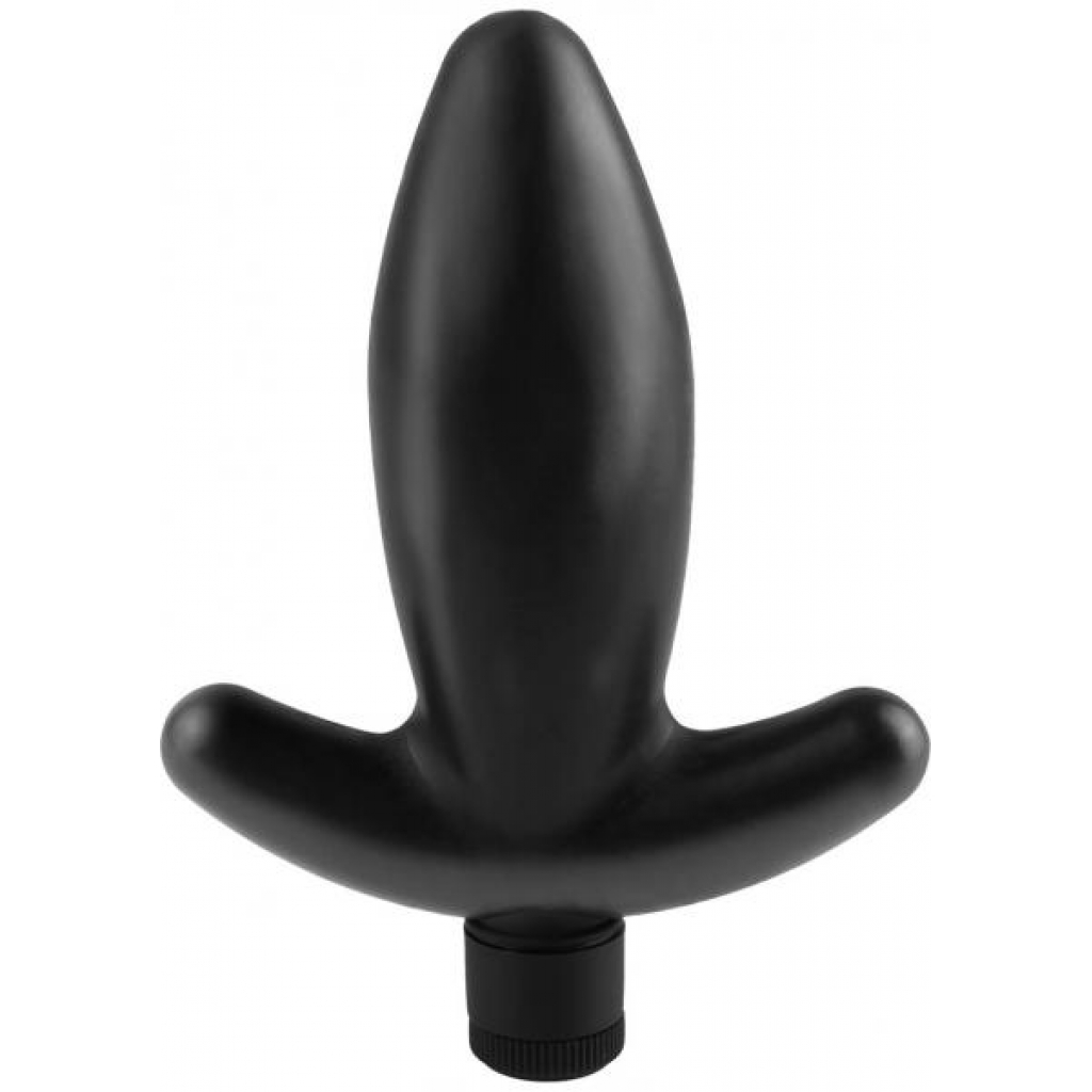 Anal Fantasy Beginners Anal Anchor Vibe Waterproof 3.25 Inch Black - Anal Plugs