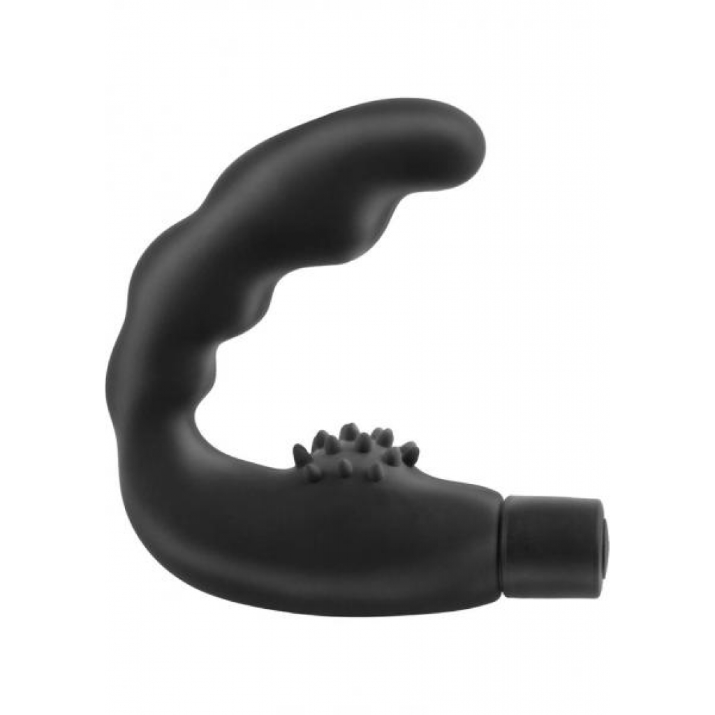 Anal Fantasy Vibrating Reach Around Massager Black - Prostate Massagers